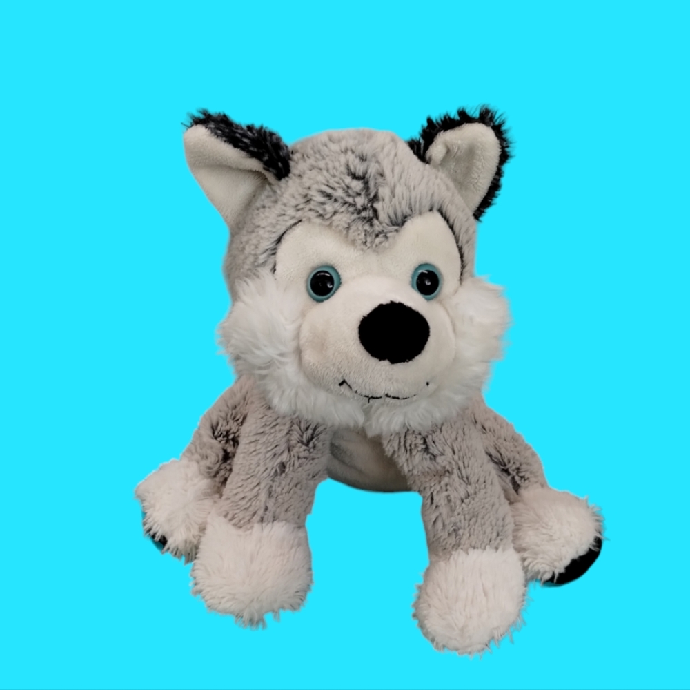 ∆Great Wolf Lodge Gray Wolf Plush Stuffed Animal 9.5in